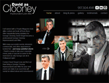 Tablet Screenshot of davidasclooney.com